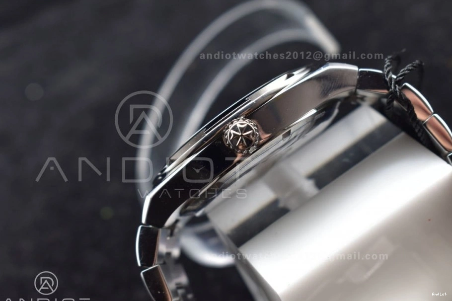 Silver 4500V Best Overseas Dial 924 SS 1:1 ZF TravelReady SS on Bracelet Edition A 0704